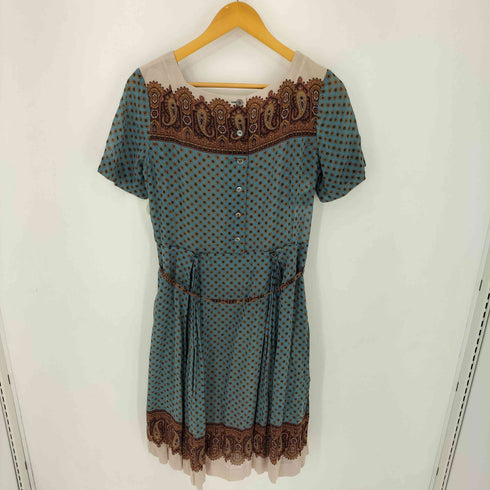 スナオクワハラ sunaokuwahara 総柄 S/S ワンピース レディース JPN:M