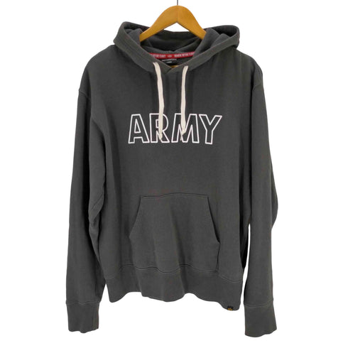 アルファインダストリーズ ALPHA INDUSTRIES ALPHA ARMYプリントパーカー メンズ JPN:L