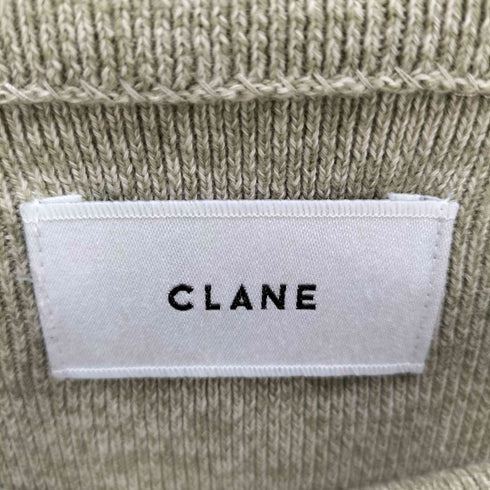 クラネ CLANE 21SS COMPACT T-LINE KNIT TOPS レディース JPN:1