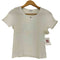 クレージュ courreges リボン ロゴストラップ クルーネックTシャツ レディース JPN:38
