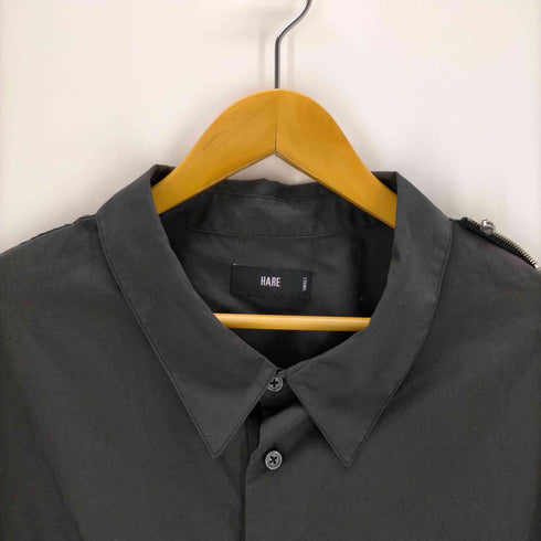 ハレ HARE ZIPデザインBIGSHIRTS メンズ JPN:S
