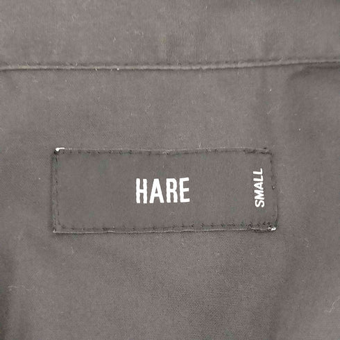 ハレ HARE ZIPデザインBIGSHIRTS メンズ JPN:S