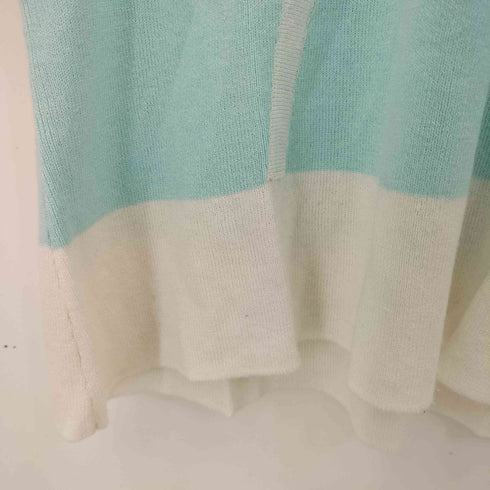 クレージュ courreges リボン 七分丈 Vネックニット レディース JPN:9号