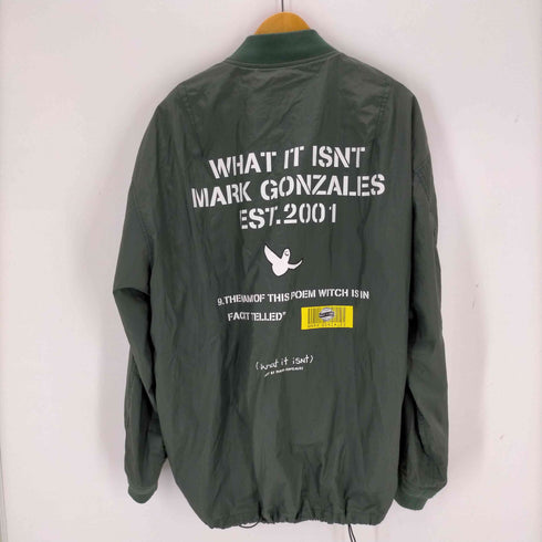 マークゴンザレス Mark Gonzales フライトジャケット メンズ JPN:L
