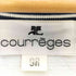 クレージュ courreges リブライン VネックTシャツ レディース JPN:9号