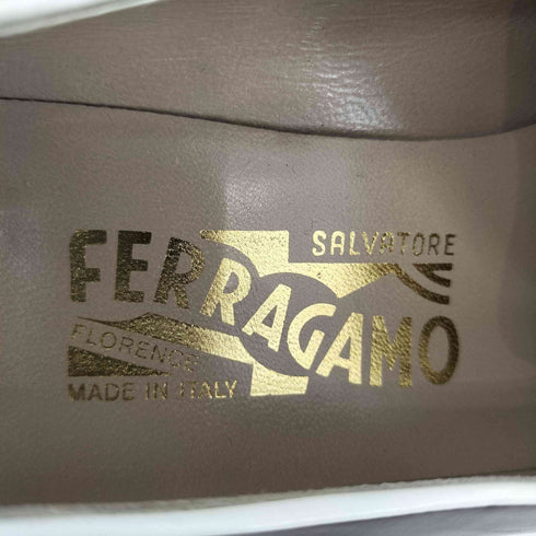 サルヴァトーレフェラガモ Salvatore Ferragamo イタリア製 ガンチーニ ヒール ローファー レディース 36RA