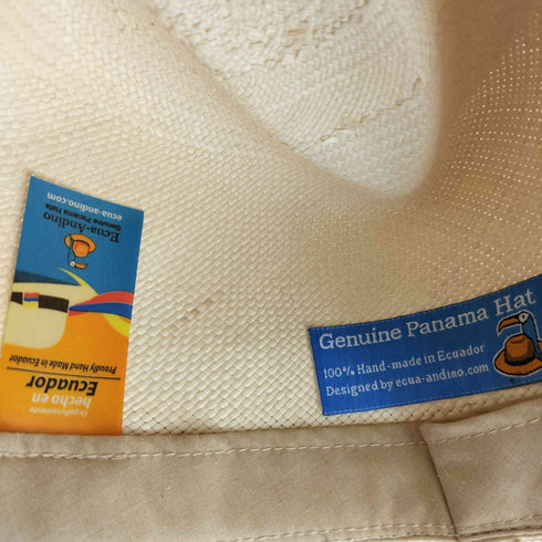 Ecua-Andino Genuine Panama Hat メンズ M