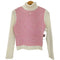 クレージュ courreges リブ切替 タートルネックニット レディース JPN:38