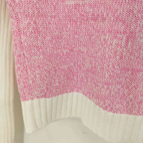 クレージュ courreges リブ切替 タートルネックニット レディース JPN:38