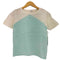 クレージュ courreges ツートン 半袖コットンニット レディース JPN:9号