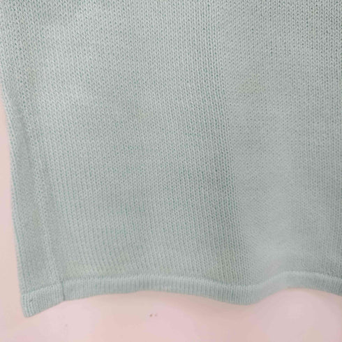 クレージュ courreges ツートン 半袖コットンニット レディース JPN:9号