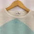 クレージュ courreges ツートン 半袖コットンニット レディース JPN:9号