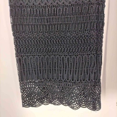 イッセイミヤケ ISSEY MIYAKE HaaT 裾レース レギンスパンツ レディース JPN:2