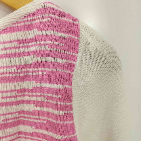 クレージュ courreges レーヨン混 ボートネックニット レディース JPN:38