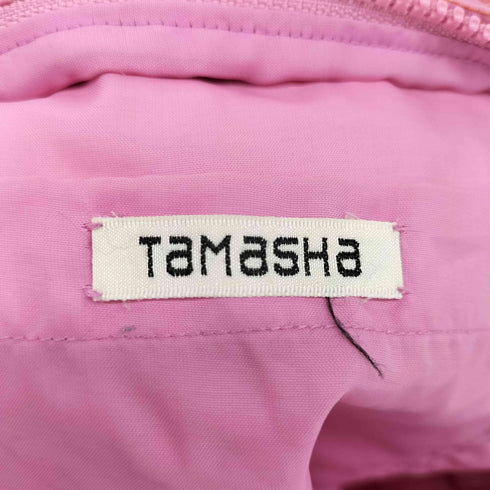 イッセイミヤケ ISSEY MIYAKE HaaT TAMASHA 刺繍 ミニボストンバッグ レディース