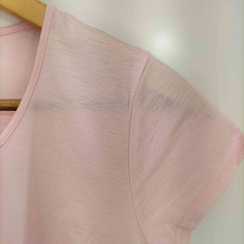 クレージュ courreges ラインストーン UネックTシャツ レディース JPN:9号