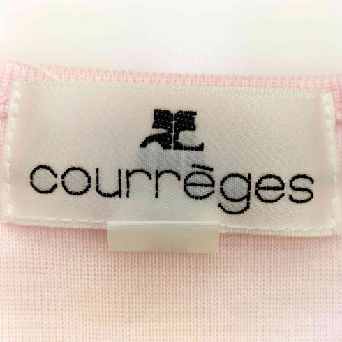 クレージュ courreges ラインストーン UネックTシャツ レディース JPN:9号