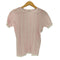 クレージュ courreges コットンレーヨン ボーダー クルーネックTシャツ レディース JPN:9号