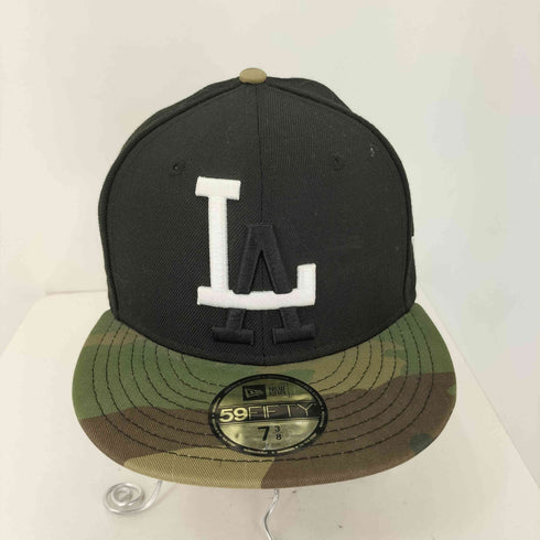 ニューエラ NEW ERA 59FIFTY 迷彩 チームロゴ刺繍 6パネルキャップ メンズ 7 3/8