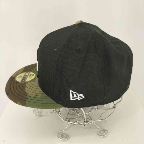 ニューエラ NEW ERA 59FIFTY 迷彩 チームロゴ刺繍 6パネルキャップ メンズ 7 3/8