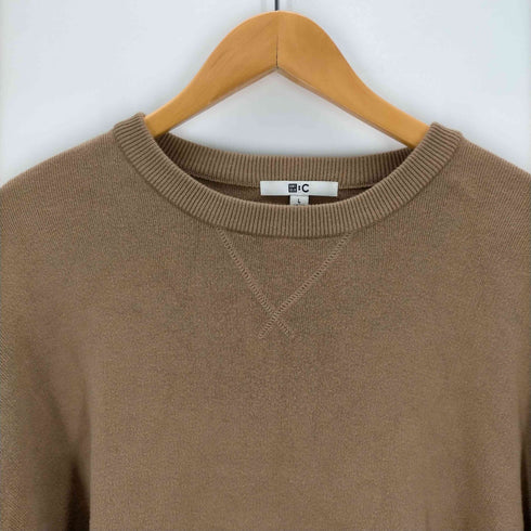 ユニクロシー UNIQLO:C スムースコットンクルーネックセーター レディース JPN:L