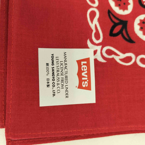 リーバイス Levis サドルマン ペイズリー柄バンダナ メンズ