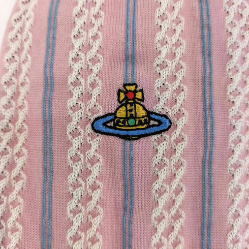 ヴィヴィアンウエストウッドアクセサリー Vivienne Westwood Accessories オーブロゴ刺繍 ソックス レディース 23-24cm