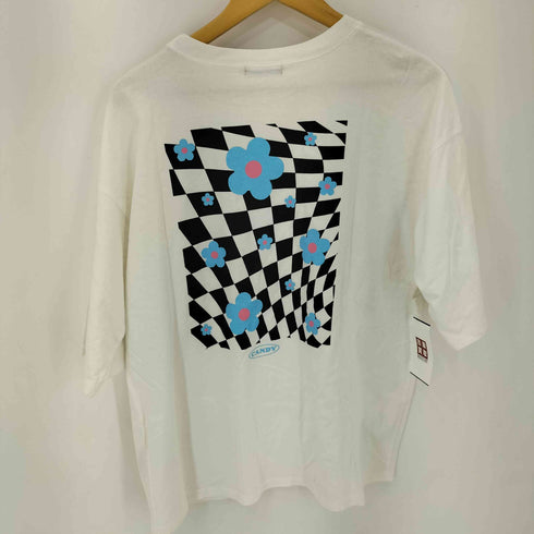 キャンディストリッパー Candy Stripper CHECKERED FLOWER POCKET Tシャツ レディース JPN:2