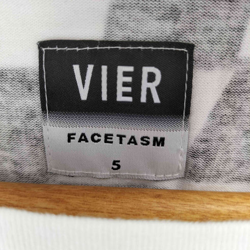 ファセッタズム FACETASM VIER ANTWERP CHECKER FLAG BIG TEE メンズ JPN:5