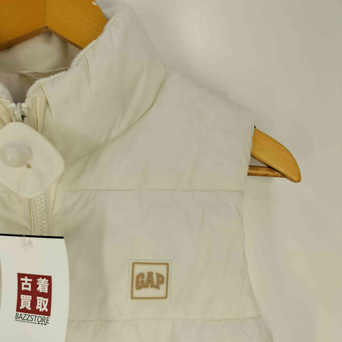 ギャップ Gap Logo Puffer Vest ロゴ パファー 中綿ベスト レディース import:S