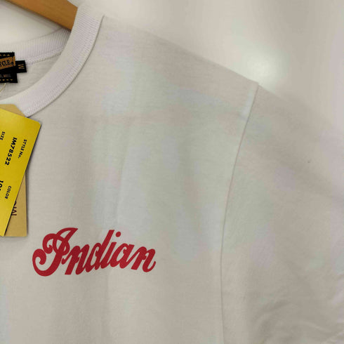 インディアンモーターサイクル INDIAN MOTORCYCLE バックプリント半袖Tシャツ メンズ JPN:M