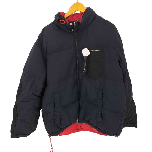 トミーヒルフィガー TOMMY HILFIGER リバーシブルダウンジャケット メンズ JPN:L