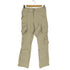 ザラ ZARA LINEN BLEND CARGO TROUSERS リネンブレンドカーゴトラウザー レディース XS