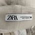 ザラ ZARA LINEN BLEND CARGO TROUSERS リネンブレンドカーゴトラウザー レディース XS