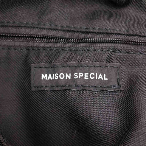 メゾンスペシャル MAISON SPECIAL ロゴプレート キルティング ショルダー バック レディース