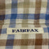 フェアファクス FAIRFAX リネンチェックシャツ メンズ import:L