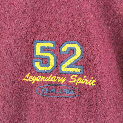 ギャップ Gap 80S OLD USA製 レザー袖切替ウールスタジャン メンズ import:S