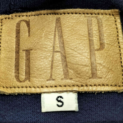 ギャップ Gap 80S OLD USA製 レザー袖切替ウールスタジャン メンズ import:S