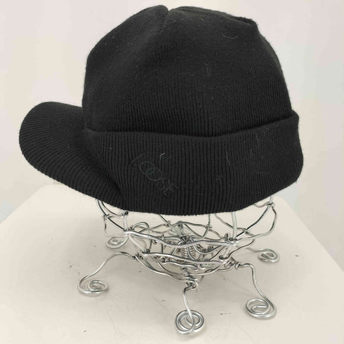 ルース Loose EMBROIDERY BEANIE メンズ