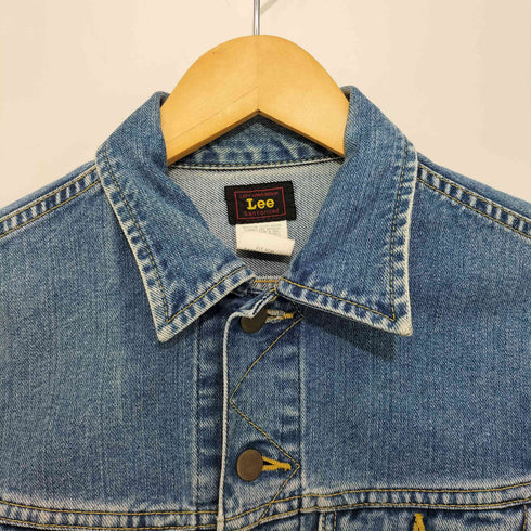 リー Lee 復刻タグ デニム トラッカージャケット メンズ SMALL