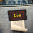 リー Lee 復刻タグ デニム トラッカージャケット メンズ SMALL
