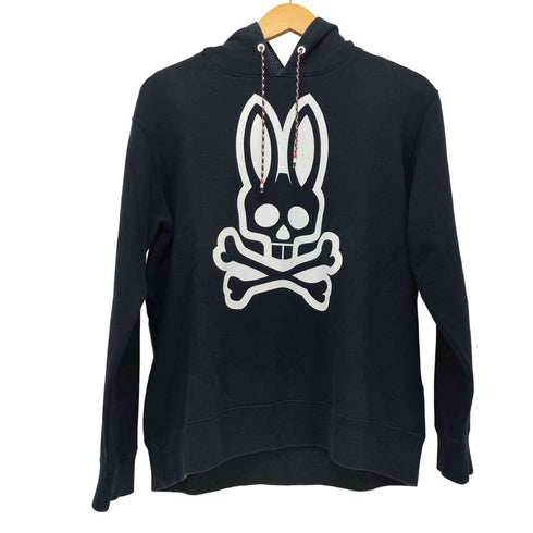 サイコバニー Psycho Bunny ビッグロゴ プルオーバー パーカー レディース import:M