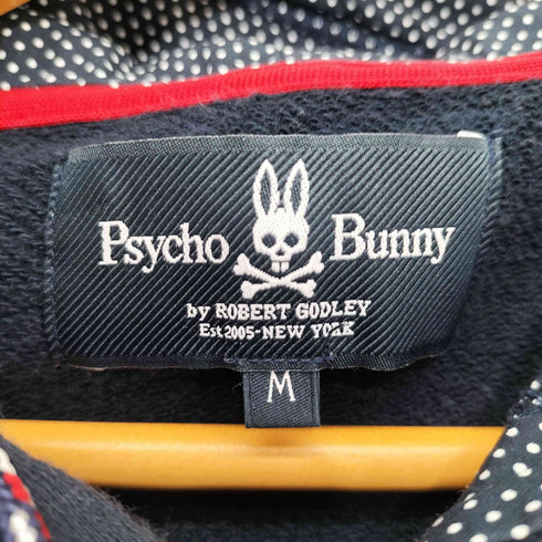 サイコバニー Psycho Bunny ビッグロゴ プルオーバー パーカー レディース import:M