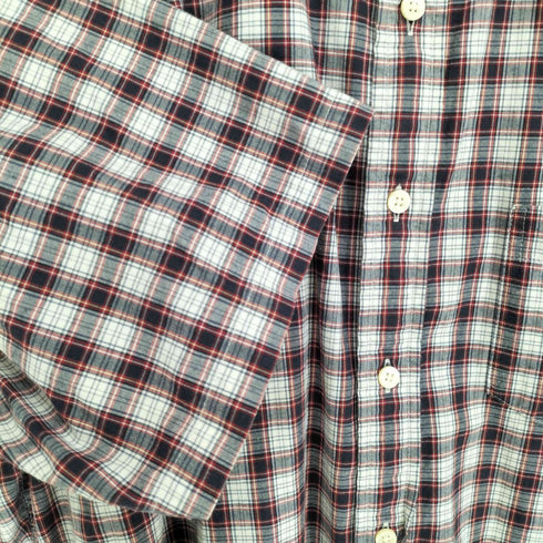 ギャップ Gap 00S OLD チェック半袖シャツ メンズ L/G