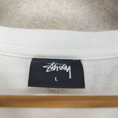 ステューシー Stussy ストックロゴプリントTシャツ メンズ L