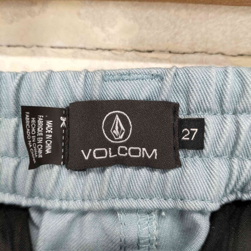 ヴォルコム VOLCOM ロゴ刺繍イージーワークパンツ レディース 27
