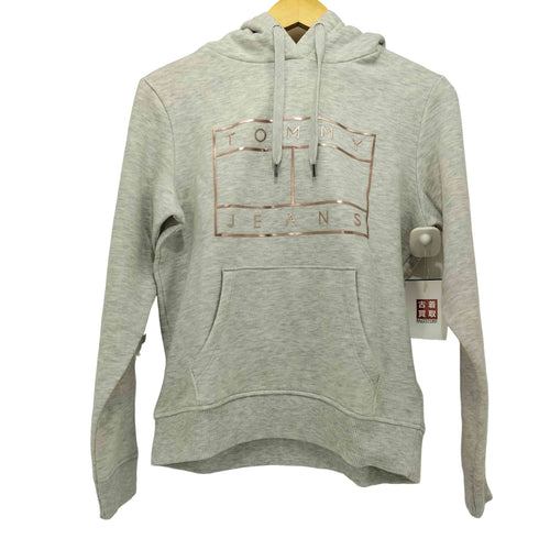 トミージーンズ tommy jeans 2019年製 ロゴ プルオーバー パーカー レディース import:S