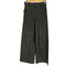 ザラ ZARA STRAIGHT-LEG HIGH-WAIST ストレート レッグ ハイウエスト フェイク レザー パンツ レディース EUR:34