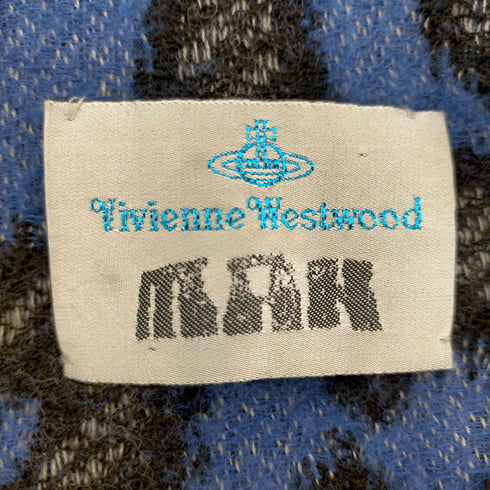 ヴィヴィアンウエストウッドマン Vivienne Westwood MAN レオパード柄マフラー メンズ
