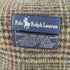 ポロラルフローレン POLO RALPH LAUREN スコットランド製 ウールフリンジマフラー メンズ
